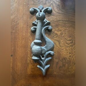 Iron door knocker